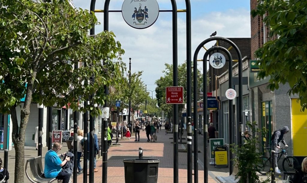 Liscard town centre