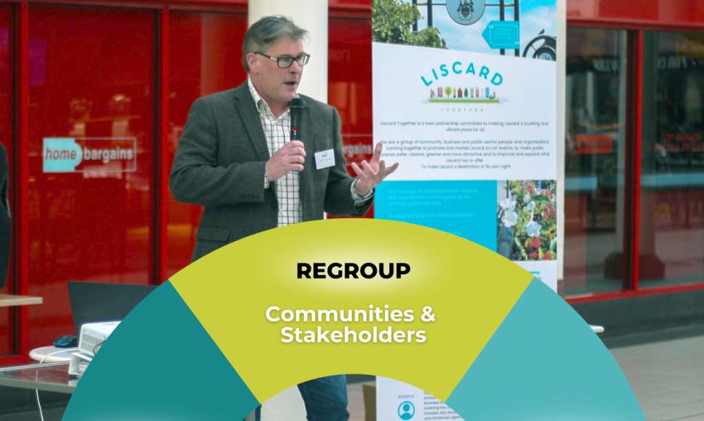 Matt Colledge speaking at a consultation event